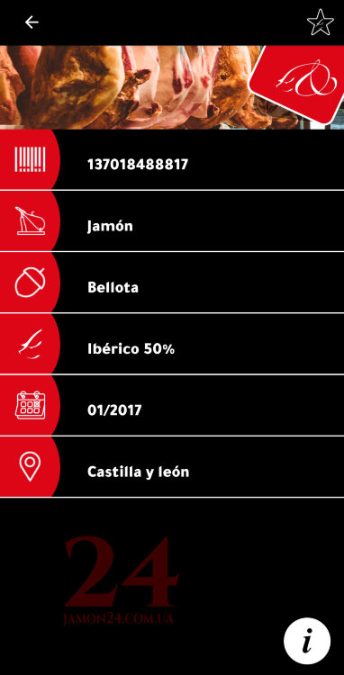 Хамон де Бейота 50% иберико, ≈ 9 кг, 52+, Перес Малмиэрка Саламанка