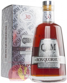 Ром Кворум 30 лет 0,7л, 40% Rum Quorhum 30 y.o. 70cl Доминикана 