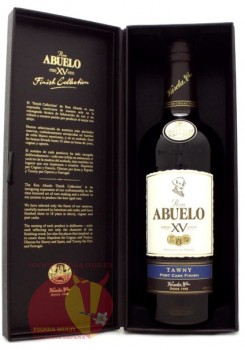 Ром Абуэло XV Туни Каск Финиш 15 лет 0,7л, 40% Rum Abuelo Tawny Cask Finish 15 y.o. 70cl Панама 