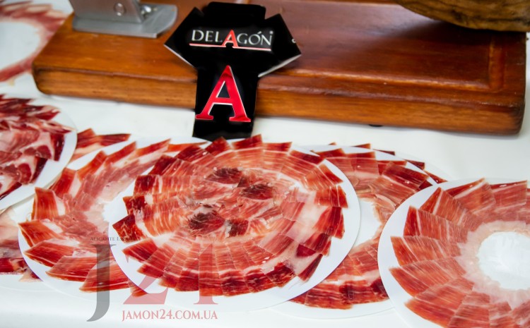 Хамон де Бейота 100% иберико, ≈ 8,5 кг, 48+, Делагон Гран Ресерва Гихуэло Д.О. Guijuelo D.O.