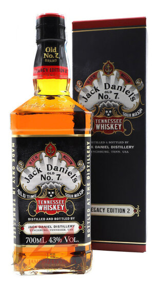 Віскі Джек Деніелс Nº7 Легасі 2, 0,7 л. 43% Whisky Jack Daniel's Old Nº7 Legacy Edition 2