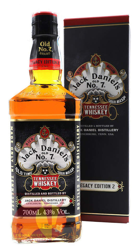 Віскі Джек Деніелс Nº7 Легасі 2, 0,7 л. 43% Whisky Jack Daniel's