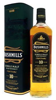  Виски Бушмилс Сингл Молт 10 лет 0,7л, 40% Whisky Bushmills Single Malt Irish 10 y.o. Ирландия 