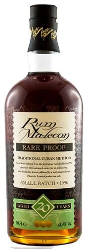 Ром Малекон Рейр Пруф 20 лет 0,7л, 48,4% Rum Malecon Rare Proof 20 y.o. 70cl Панама