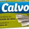 Сардини в оливковій олії, 120 гр, 4/5 шт. Calvo