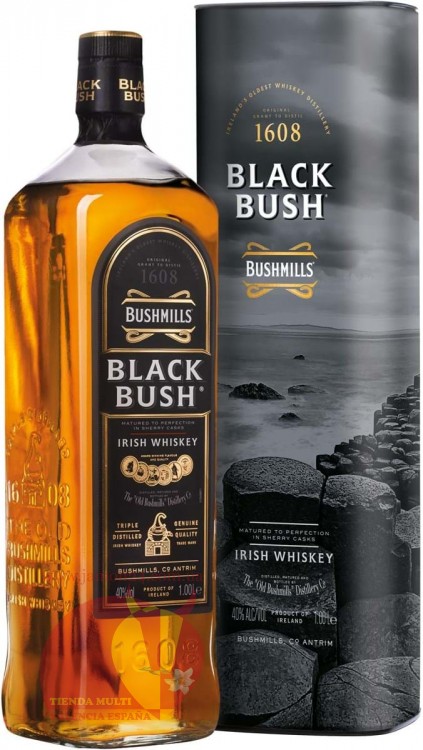  Виски Бушмилс Блэк Буш 1л, 40% Whisky Bushmills Black Bush Ирландия