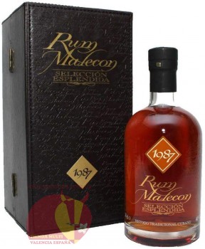 Ром Малекон Селессион Эсплэндида 0,7л, 40% Rum Malecon Selección Espléndida 1987 70cl Панама 