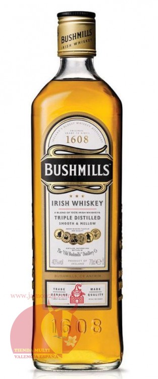  Виски Бушмилс Ориджинал 1л, 40% Whisky Bushmills Original Irish Ирландия