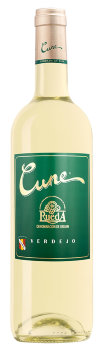 Вино белое Кунэ Вердехо Руэда ДО, Cune Verdejo Rueda D.O. Руэда D.O.,  Сорт винограда: Verdejo 100%
