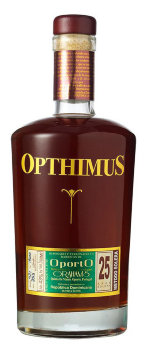 Ром Оптимус Опорто 25 лет, 0,7л, 38% Rum Opthimus Oporto 25 y.o. 70cl Доминикана Аромат сладкий с инжиром, орехами и корицей. Вкус слегка сухой и пряный с хорошим балансом между сладостью и пряностями.