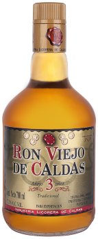 Ром Вьехо де Кальдас, 0,7л. 37,5% Колумбия Ron Viejo de Caldas Añejo 3 Años
ноты фруктов - персиков, цитрусов,бананов, а также специй - ванили, корицы
Выдержка: 3 года
Пр-во: Industria Licorera de Caldas
Объем:  0,7 cl  37,5%