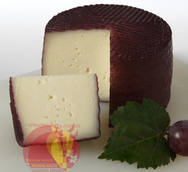 Сыр козий в вине, 18.4 €/кг, Каприйисе 2,5 кг aprox, полувыдержаный