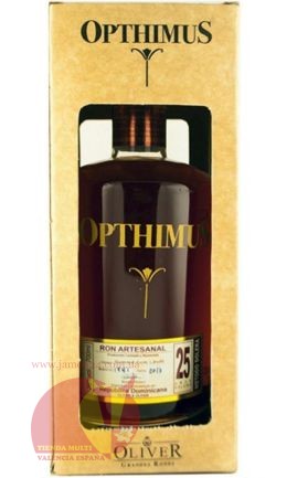 Ром Оптимус 25 лет, 0,7л, 38% Rum Opthimus 25 y.o. 70cl Доминикана