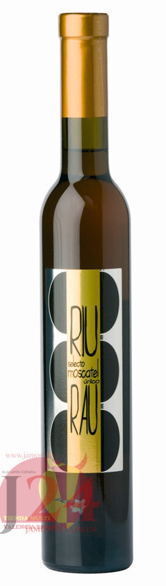 Вино белое сладкое мускатное Риу Рау. 0,375 л Аликанте Д.О. GP: 90/100