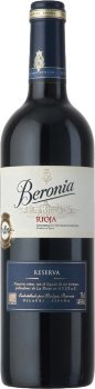 Вино красное Берония Ресерва 2014, Риоха Д.О.Ка Beronia Reserva Rioja D.O.Ca D.O.Ca Rioja, Сорт винограда: Мазуэла, Грасиано ,  Темпранильо
