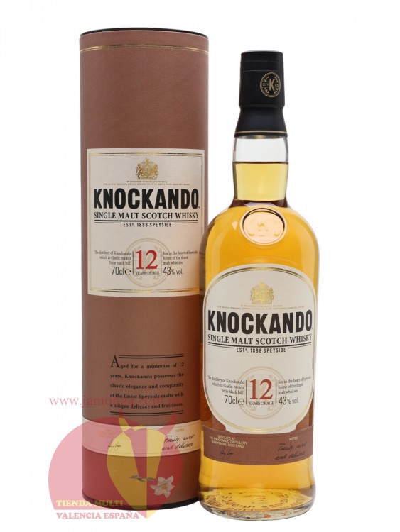  Виски Нокэндо 12 лет, 0,7мл, 43% Whisky Knockando 12 y.o. Шотландия