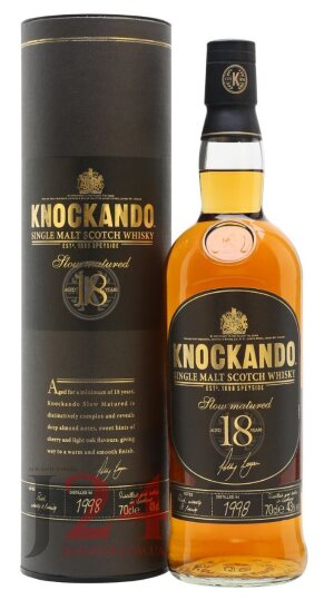  Виски Нокэндо 18 лет, 0,7мл, 43% Whisky Knockando 18 y.o. Шотландия