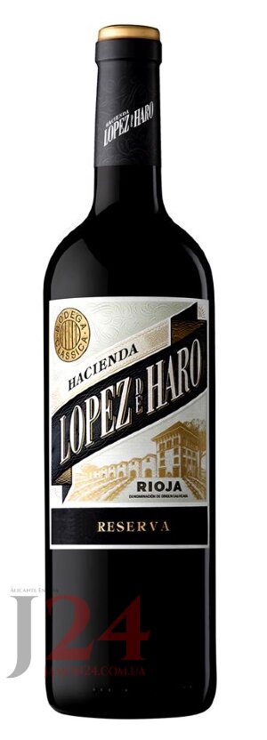 Вино красное Асьенда Лопес де Аро Ресерва 2012, Риоха Д.О.Ка Hacienda Lopez de Haro Reserva Rioja D.O.Ca