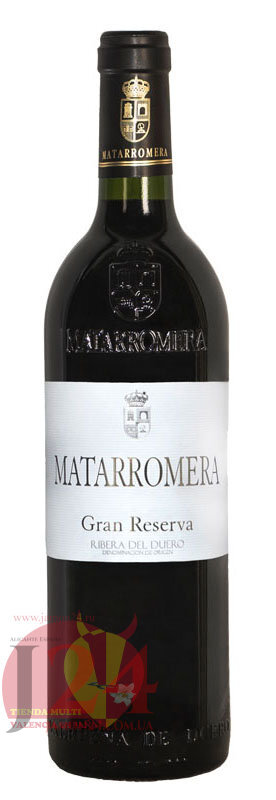 Вино Матарромера Гран Ресерва 2005, 0,75 л, 13%,  Рибера дель Дуэро Д.О. Matarromera Gran Reserva