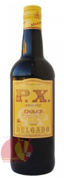 Педро Хименес Дельгадо, 0,75 л, 15%,  Pedro Ximenez Delgado Pedro Ximenez Dulce Delgado
Регион: Херес, Испания
Denominación de Origen: Montilla Moriles
Сорт винограда: Педро Хименес 100%