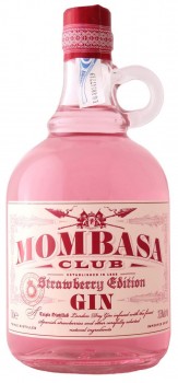 Джин Момбаса Пинк, 0,7л. 37,5% Mombasa Club Strawberry Edition Тройная дистиляция