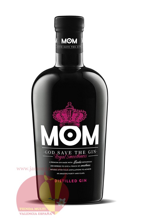  Джин Мом, 0,7л. 39.5% Mom God Save The Gin, 70 cl