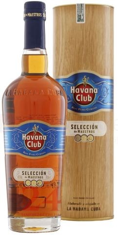 Ром Гавана Клуб Селессион Де Маэстрос 0,7л, 45% Rum Havana Club Seleccion de Maestros 70cl Куба