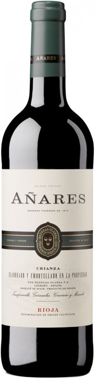 Вино красное Бодегас Оларра Аньярес Крианса 2016, Риоха Д.О.Ка Bodegas Olarra Añares Crianza Rioja D.O.Ca