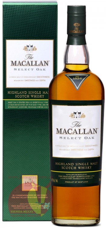  Виски Макаллан Селект Оак 12 лет, 1л, 40% Whisky Macallan Select Oak 12 y.o. Шотландия