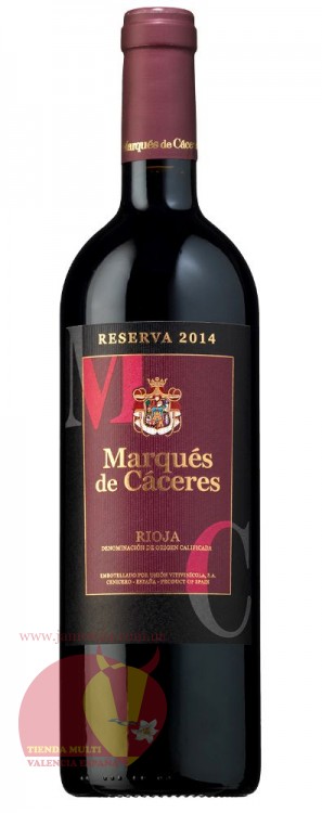 Вино красное Маркес де Касерес Ресерва 2017, Риоха Д.О.Ка Marques de Caceres Reserva Rioja D.O.Ca
