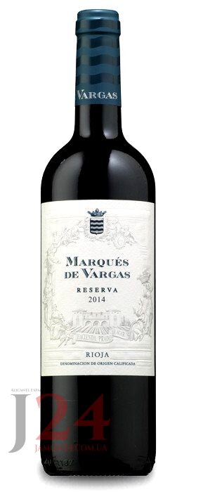 Вино красное Маркес де Варгас Ресерва 2014, Риоха Д.О.Ка Marques de Vargas Reserva Rioja D.O.Ca