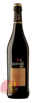 Педро Хименес Лустау, 0,75 л, 17%,  Pedro Ximénez Lustau San Emilio Pedro Ximenez Lustau
Регион: Херес, Испания
Производитель: Emilio Lustau
Сорт винограда: Педро Хименес 100%
Рейтинг: GP 92