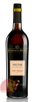Педро Хименес Нектар. Гонсалес Бийясс, 0,75 л, 15,5%,  Pedro Ximenez NECTAR Dulce Gonzalez Byass 