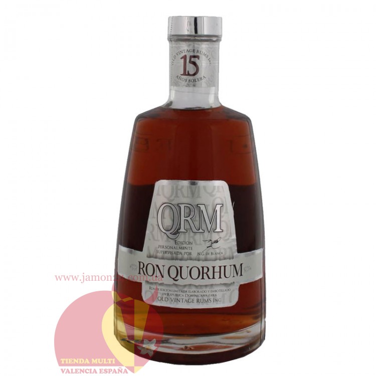 Ром Кворум 15 лет 0,7л, 40% Rum Quorhum 15 y.o. 70cl Доминикана