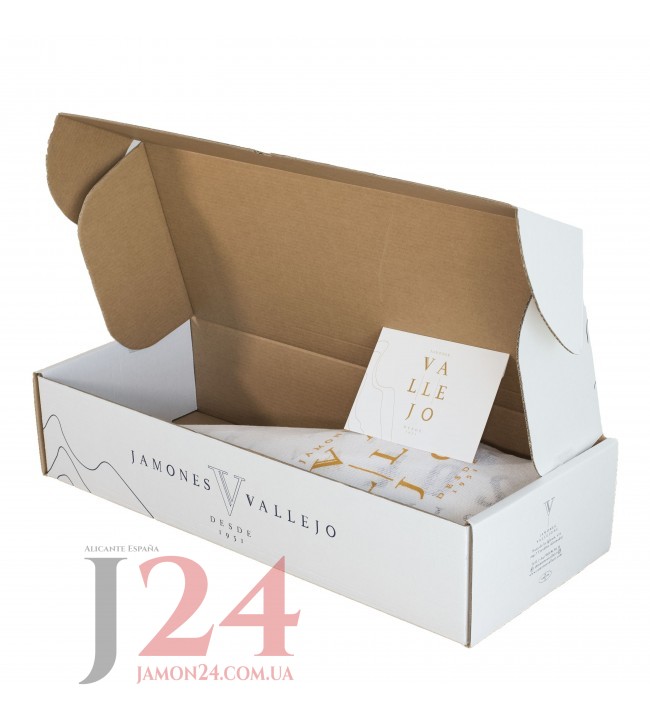 Хамон де Тревелес I.G.P., ≈ 9 кг, Вайехо чорна етикетка, 24+ міс.