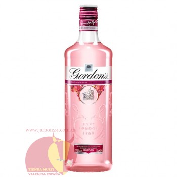 Джин Гордонс, 0.7 л. 37.5% Gordon&#039;s Premium Pink Distilled Gin 70Cl Тройная дистилляция