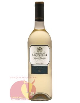 Вино белое Маркиз Де Рискаль Руэда ДО, Marques de Riscal Rueda D.O. Руэда D.O.,  Сорт винограда: Verdejo 100%