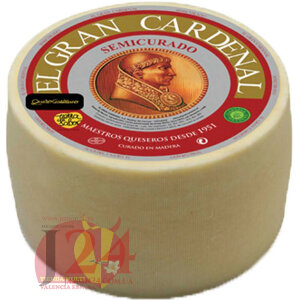 Сыр полувыдержаный из смешанного молока Эль Гран Карденал, 900 гр aprox