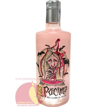 Джин Ла Посима, 0.7 л. 37.5% La Pocima Rose with light  Двойная дистилляция