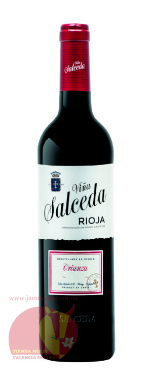 Вино красное Винья Сальседа Крианса 2015, Риоха Д.О.Ка Viña Salceda Crianza Rioja D.O.Ca