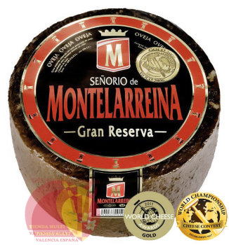 Сыр 21.53 €/кг,  из овечьего молока,  2,8-3кг, Сеньорио де Монтеларейна Гран Ресерва, Изготовлен из сырого молока
Овечье молоко Манчего 100% - 20 литров
Происхождение: Кастилья и Леон, Вайядолид
Выдержка: 8+ месяцев
Доставка - Москва, Россия, Казахстан, Беларусь