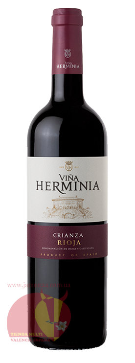 Вино красное Винья Эрминия Крианса 2015, Риоха Д.О.Ка Viña Herminia Crianza Rioja D.O.Ca