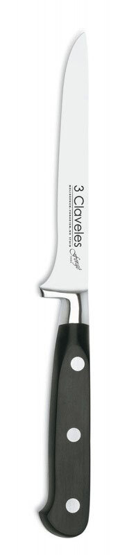 Нож для обрезки 3 Клавелес, 130 мм. Серия Форхе. Cuchillo Deshuesar Serie Forgé