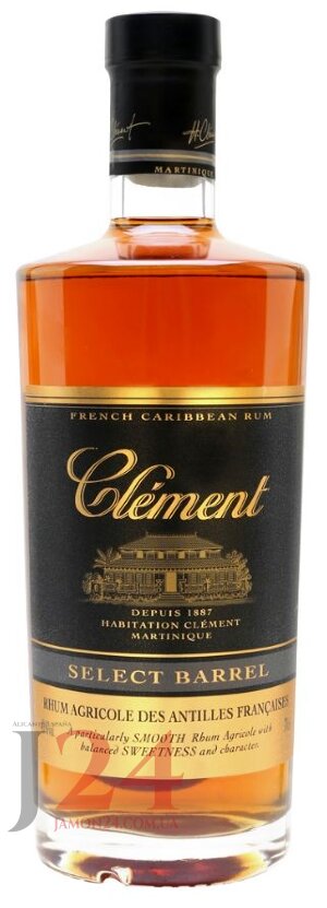 Ром Клемент Селект Баррель 0,7л, 40% Rum Clement Select Barrel 70cl Мартиника