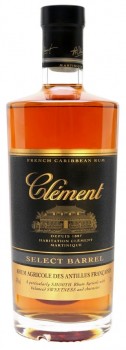 Ром Клемент Селект Баррель 0,7л, 40% Rum Clement Select Barrel 70cl Мартиника 
