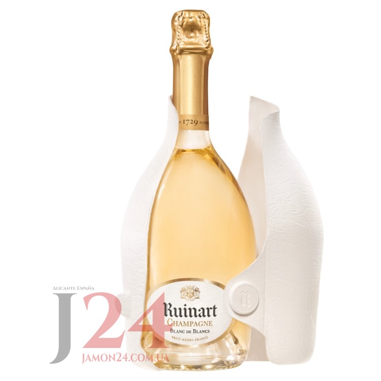 Шампанское Рюинар Блан де Блан вторая кожа, 0,75 л  WA92/100 Ruinart Blanc de Blancs second skin