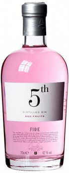 Джин 5th 0.7 л 42%  5th Gin Fire  Красные фрукты