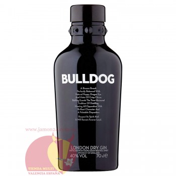 Джин Бульдог 0.7 л 40%  Bulldog London Dry Gin 