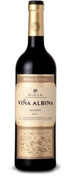 Вино красное Бодегас Риоханас Винья Альбина Ресерва 2015, Риоха Д.О.Ка Bodegas Riojanas Viña Albina Reserva Rioja D.O.Ca D.O.Ca Rioja, Сорт винограда: Темпранильо (80%), Масуэло (15%), Грасиано (5%)