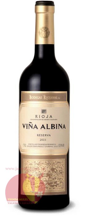 Вино красное Бодегас Риоханас Винья Альбина Ресерва 2015, Риоха Д.О.Ка Bodegas Riojanas Viña Albina Reserva Rioja D.O.Ca